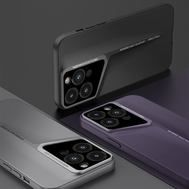 For iPhone 15 Pro Max GKK Blade Ultra-thin Full Coverage Phone Case(Purple)