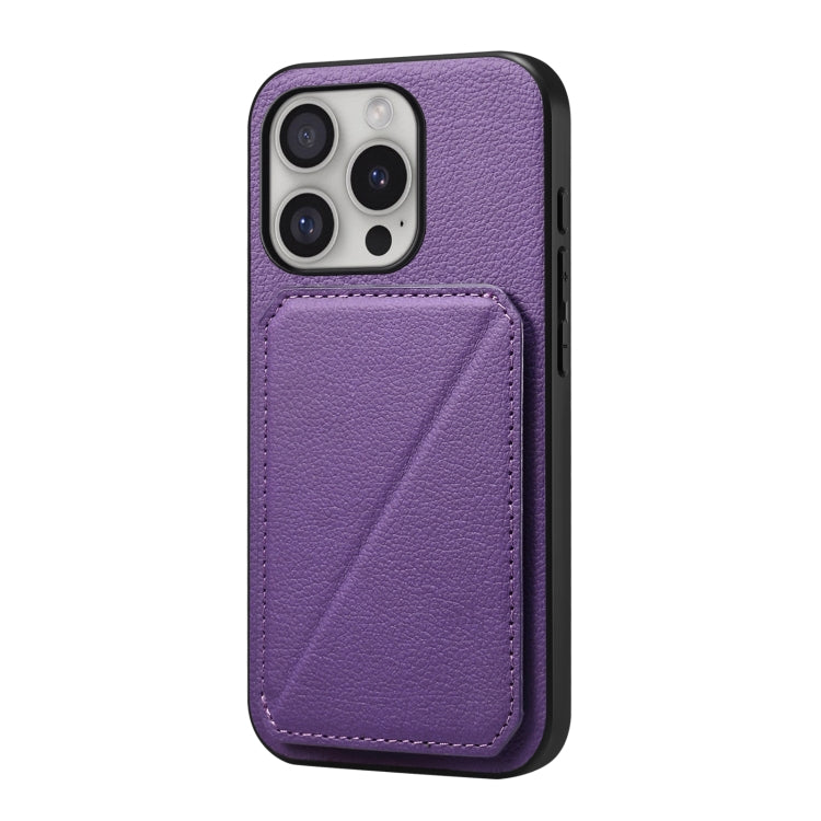 D04 Calf Texture Dual Card Slot Holder Phone Case, For iPhone 17 Pro Max, For iPhone 17 Pro, For iPhone 17, For iPhone Air, For iPhone 7 / 8 / SE 2022, For iPhone 16 Pro Max