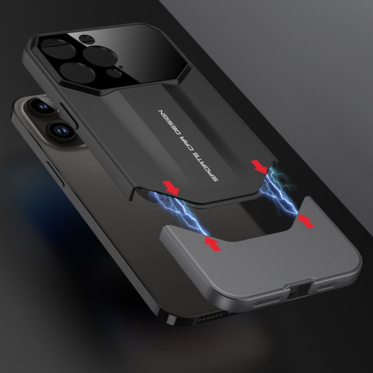 For iPhone 14 Pro Max GKK Imitation Ultimate Design All-inclusive Shockproof Phone Case(Balck)