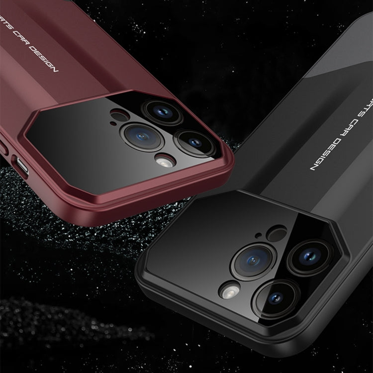 For iPhone 15 Pro GKK Imitation Ultimate Design All-inclusive Shockproof Phone Case(Balck)