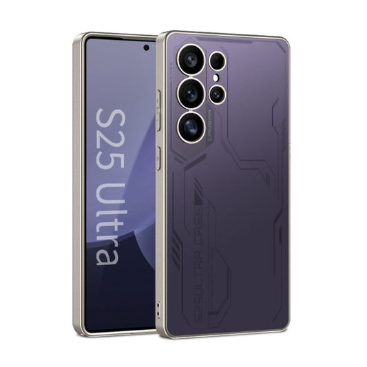 For Samsung Galaxy S25 Ultra 5G GKK AG Craft Skin Feel Exploration Edition Full Coverage Phone Case(Purple)