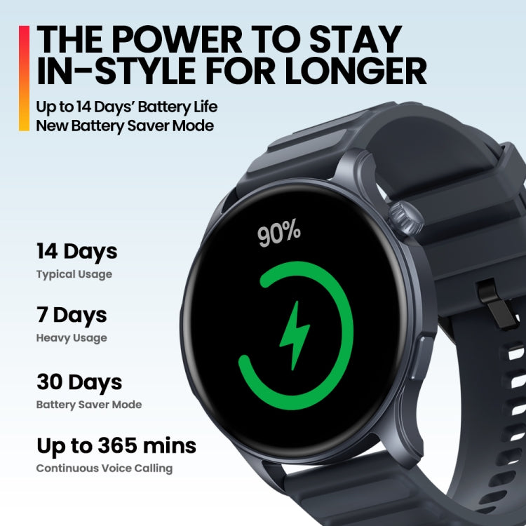 Zeblaze Btalk 3 Pro 1.43 inch BT5.2 Fitness Wellness Smart Watch, Support Bluetooth Call / Sleep / Blood Oxygen / Heart Rate / Blood Pressure Health Monitor(Blue)