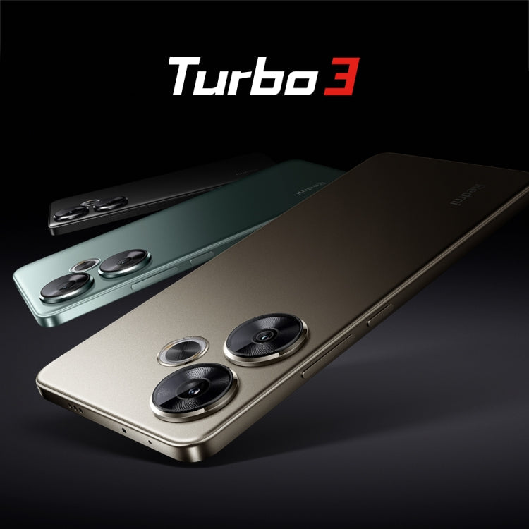 Xiaomi Redmi Turbo 3, 16GB+512GB, 6.67 inch Xiaomi HyperOS Snapdragon 8s Gen 3 Octa Core 3.0GHz, NFC, Network: 5G, Support Google Play(Titanium)