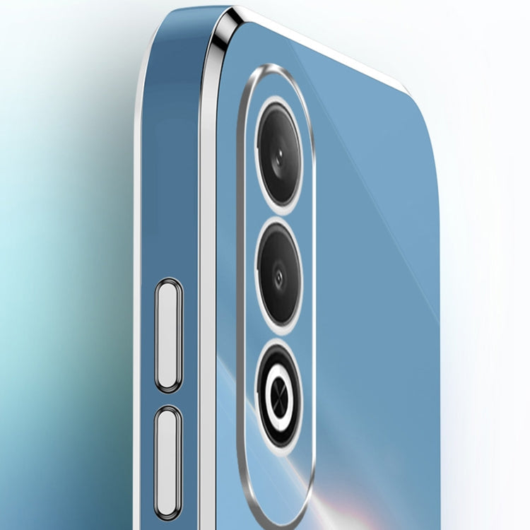 For OPPO K12 XINLI Straight Edge 6D Electroplate TPU Phone Case(Celestial Blue)