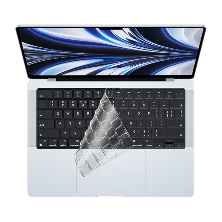 For MacBook Air 13.6 inch A2681 2022 ZGA Contact Invisible TPU Keyboard Protective Film