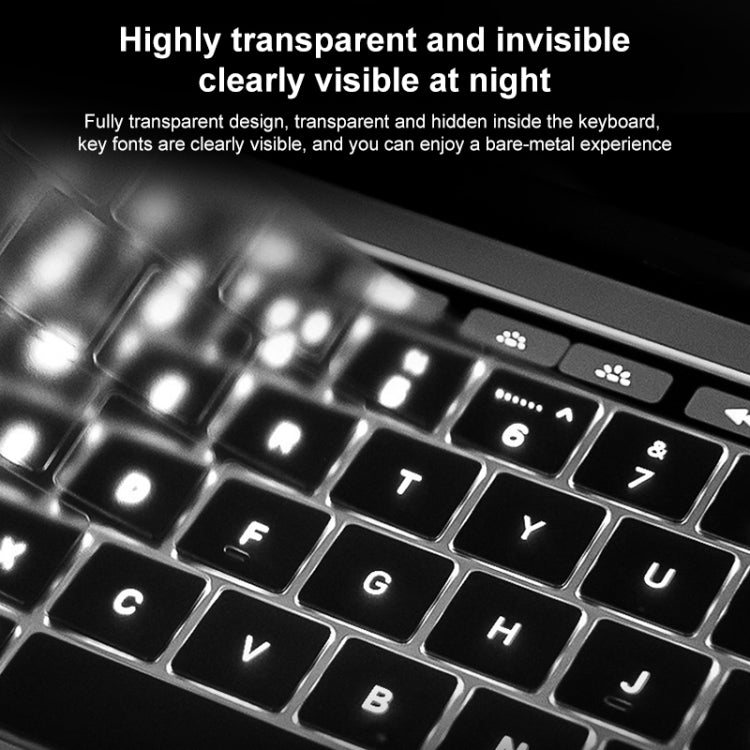For MacBook Air 13.6 inch A2681 2022 ZGA Contact Invisible TPU Keyboard Protective Film
