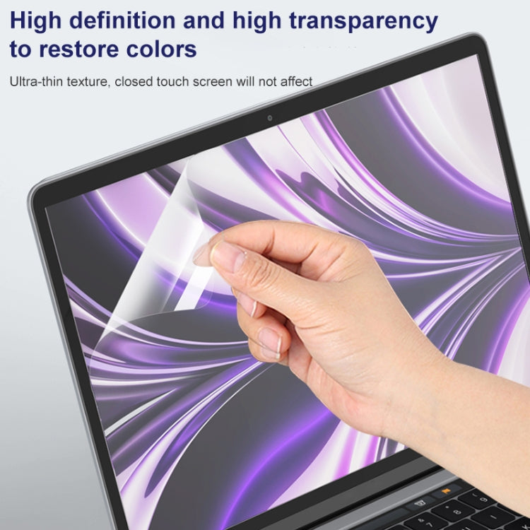 For MacBook Air 13.6 inch A2681 2022 ZGA 5 in 1 Laptop All-round Protective Film(Black)