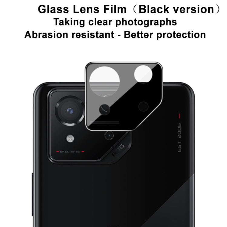 For Asus ROG Phone 8 IMAK Rear Camera Lens Glass Film Black Version