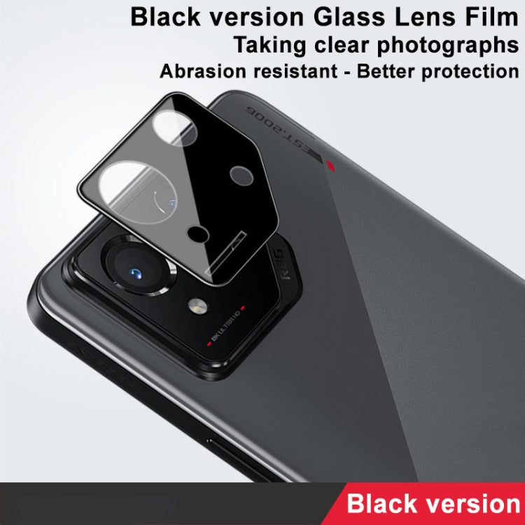 For Asus ROG Phone 8 IMAK Rear Camera Lens Glass Film Black Version