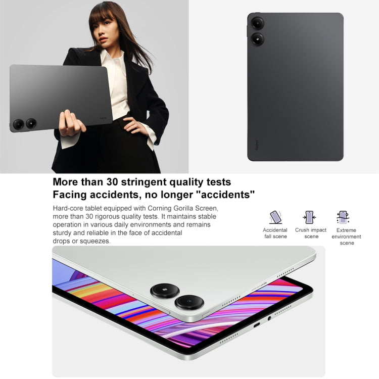 Xiaomi Redmi Pad Pro 12.1 inch Tablet PC, 8GB+128GB, HyperOS Qualcomm Snapdragon 7s Gen2 Octa Core, 10000mAh Battery(Cyan)