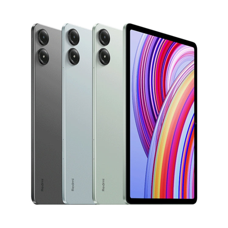 Xiaomi Redmi Pad Pro 12.1 inch Tablet PC, 8GB+256GB, HyperOS Qualcomm Snapdragon 7s Gen2 Octa Core, 10000mAh Battery(Cyan)