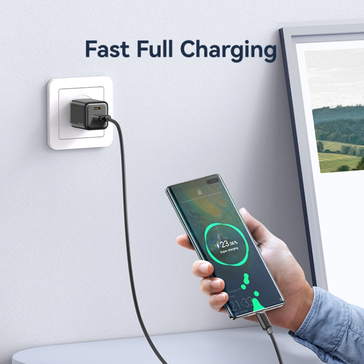 USAMS US-SJ700 USB to Micro USB 2A Striped Fast Charge Data Cable, Length:3m(Pink)