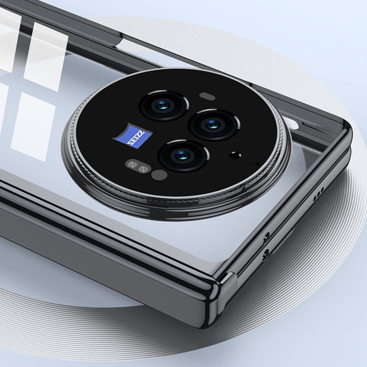 For vivo X Fold3 GKK Integrated Magnetic Fold Hinge Shockproof Phone Case(Silver)