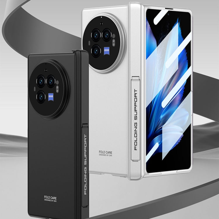 For vivo X Fold3 GKK Integrated Magnetic Folding Hinge All-inclusive Phone Case(Black)