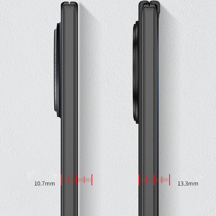 For vivo X Fold3 GKK Integrated Unbounded Ultra-thin All-inclusive Phone Case(Black)