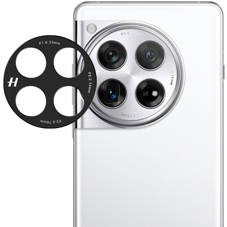 For OnePlus 12 5G IMAK Metal Camera Lens Protector Cover
