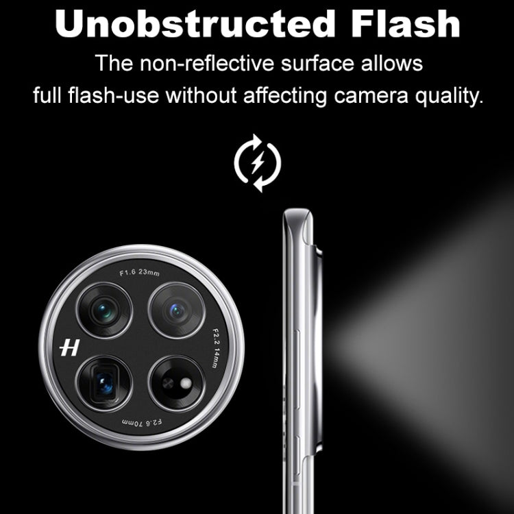 For OnePlus 12 5G IMAK Metal Camera Lens Protector Cover