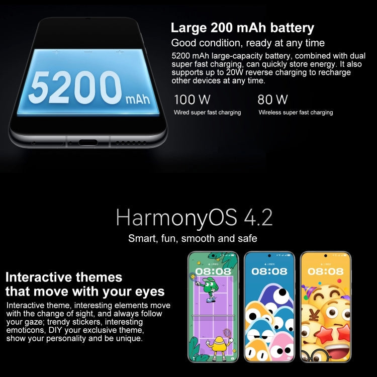 HUAWEI Pura 70 Ultra, 16GB+512GB, Screen Fingerprint Identification, 6.8 inch HarmonyOS 4.2 Kirin 9010 Octa Core up to 2.3GHz, NFC, OTG, Not Support Google Play(Green)