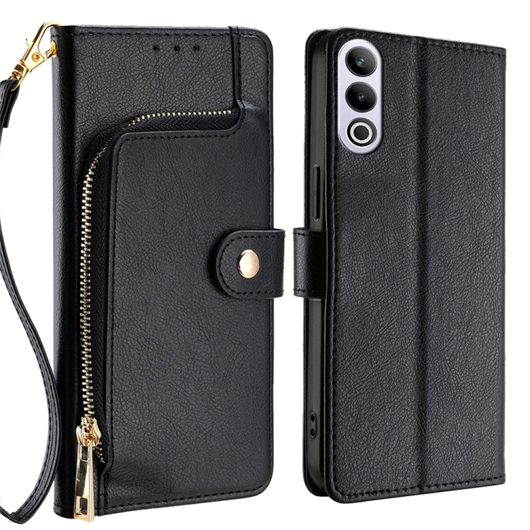Zipper Bag Leather Phone Case, For OnePlus Nord CE 4 Lite 5G, For OnePlus Ace 3V 5G, For OnePlus Nord CE4