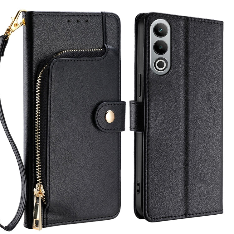 Zipper Bag Leather Phone Case, For OnePlus Nord CE 4 Lite 5G, For OnePlus Ace 3V 5G, For OnePlus Nord CE4