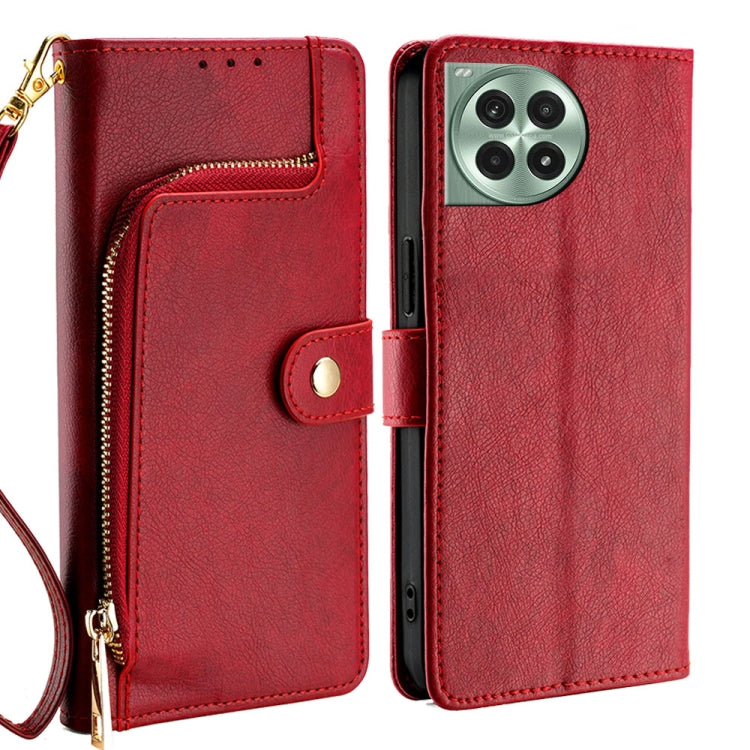 Zipper Bag Leather Phone Case, For OnePlus Ace 6, For OnePlus 15 5G, For OnePlus Ace 5 Ultra / Nord 5, For OnePlus Ace 5 Racing / Nord CE5, For OnePlus Ace 5 / 5 Pro, For OnePlus Ace 3 Pro 5G