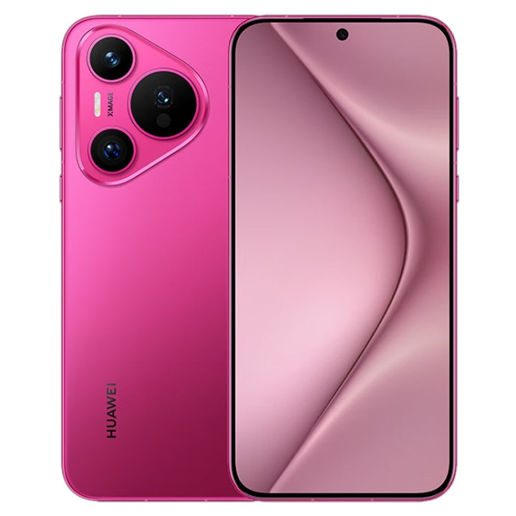 HUAWEI Pura 70, 12GB+1TB, Screen Fingerprint Identification,6.6 inch HarmonyOS 4.2 Kirin 9010 Octa Core up to 2.3GHz, NFC, OTG, Not Support Google Play(Rose Red)
