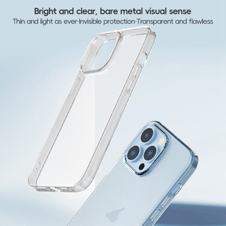 For iPhone 15 ZGA Clear TPU Shockproof Phone Case(Transparent)