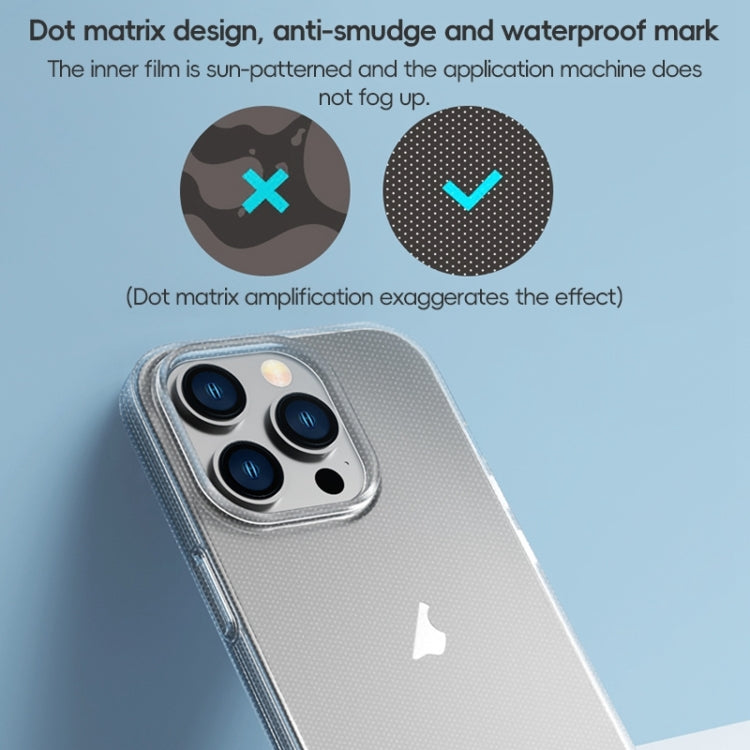 For iPhone 15 Pro ZGA Clear TPU Shockproof Phone Case(Transparent)