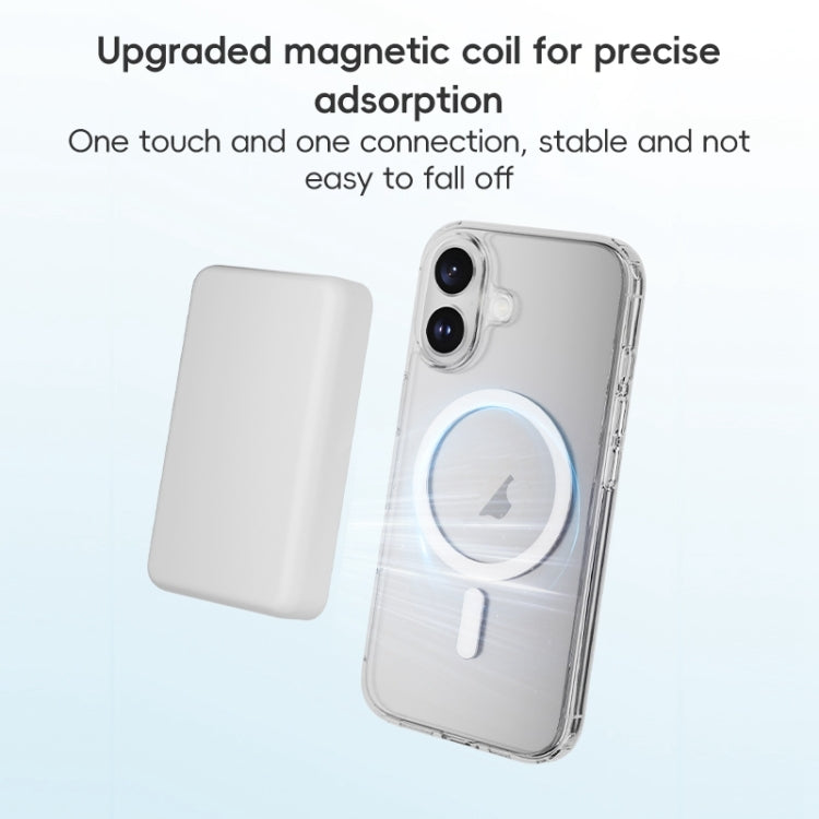 For iPhone 16 Pro Max ZGA Magsafe Clear PC Hybrid TPU Phone Case(Transparent)