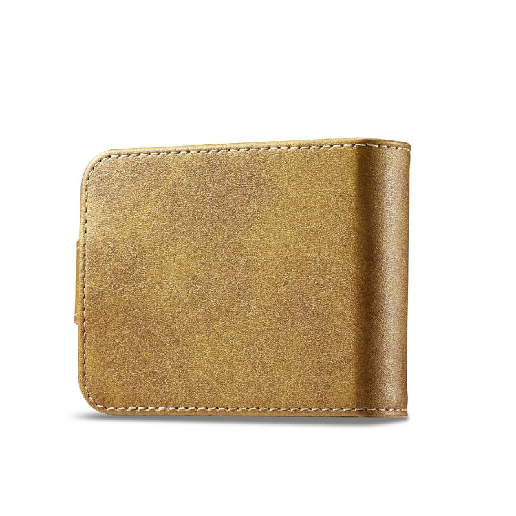 For Samsung Galaxy Z Flip6 / Flip7 FE LC.IMEEKE Calf Texture Leather Phone Case(Brown)