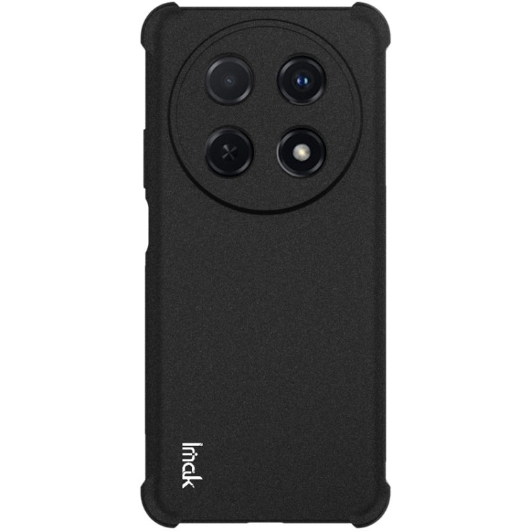 For Huawei nova 12i / Enjoy 70 Pro imak Shockproof Airbag TPU Phone Case(Matte Black)