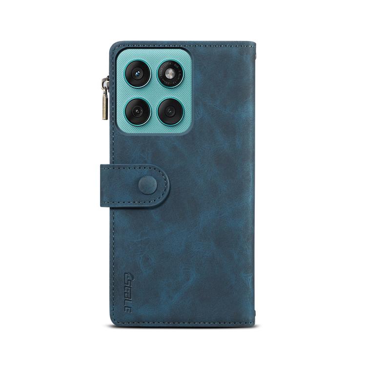 For Motorola Moto G86 5G ESEBLE Retro Frosted RFID Leather Phone Case(Dark Green)