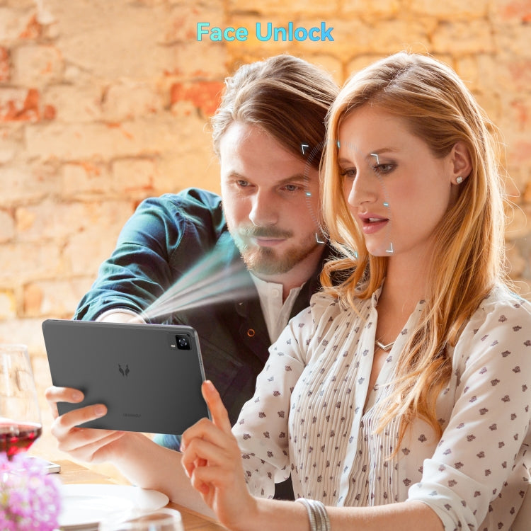 HEADWOLF Hpad6 4G LTE Tablet PC, 8GB+256GB, 11.97 inch Android 14 MT8781 Octa Core Support Dual SIM, Global Version with Google Play(Dark Grey)