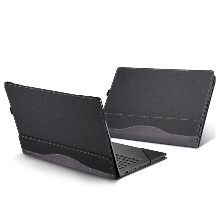Leather Laptop Shockproof Protective Case, For HP Pavilion X360 Convertible 14-dy, For HP Pavilion Plus Laptop 14-eh / 14t-eh, For HP EliteBook 845 / 840 14 inch G11, For HP Elitebook 840 G7 / 845 G7 / G8, For HP Pavilion 14-ey                         ...