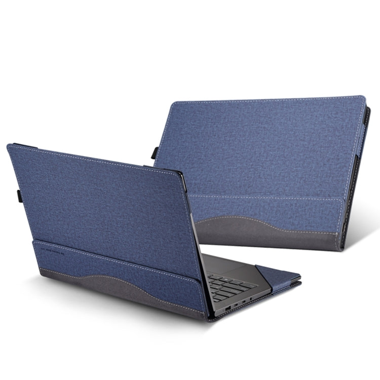 Leather Laptop Shockproof Protective Case, For HP Pavilion X360 Convertible 14-dy, For HP Pavilion Plus Laptop 14-eh / 14t-eh, For HP EliteBook 845 / 840 14 inch G11, For HP Elitebook 840 G7 / 845 G7 / G8, For HP Pavilion 14-ey                         ...