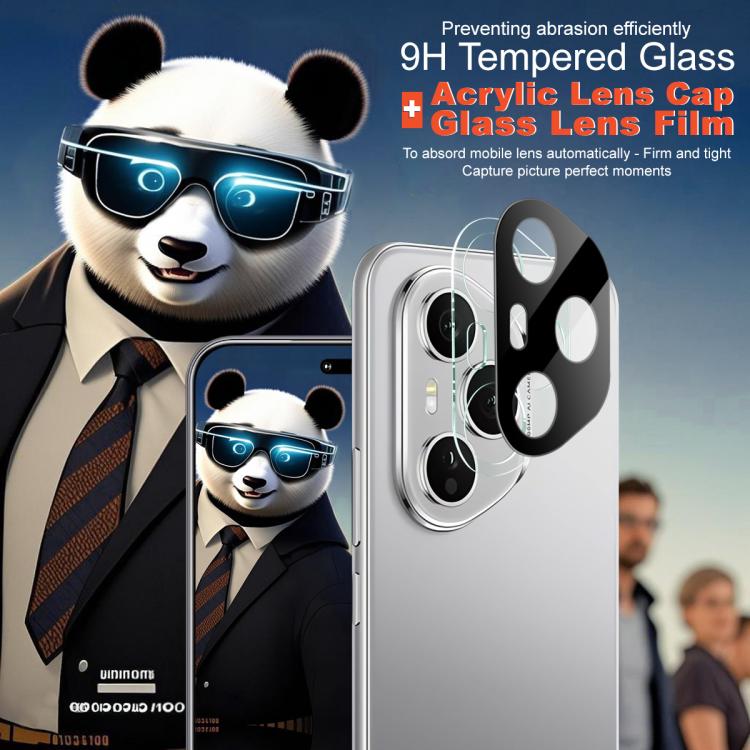 For Honor 400 Pro Global 160.8mm imak High Definition Integrated Glass Lens Film Black Version