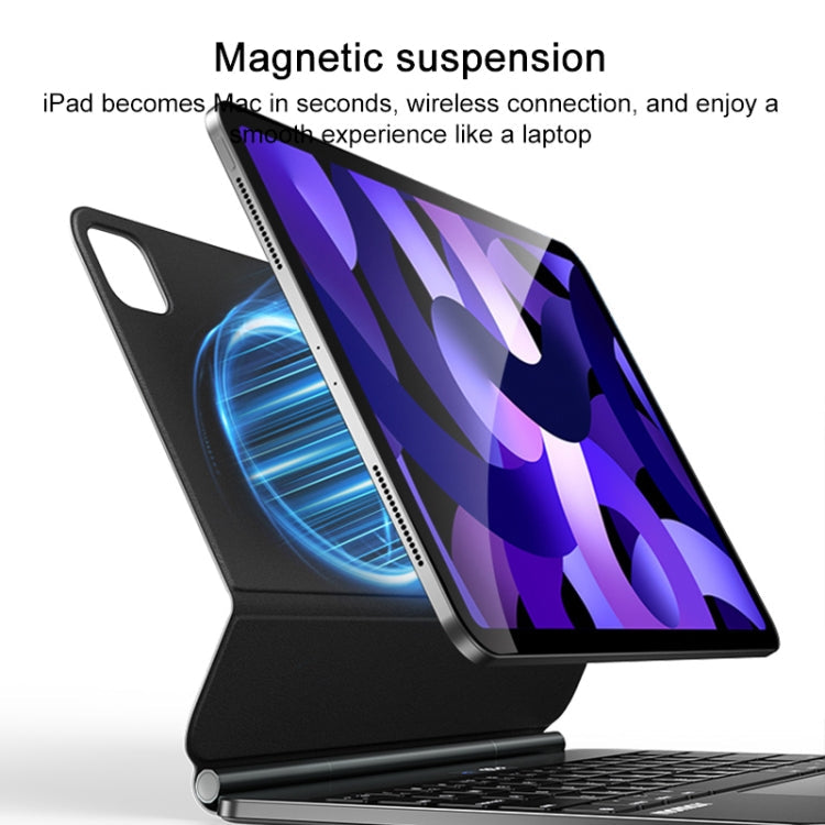 For iPad Pro 11 2018-2022/Air 10.9 2020-2022 MOMAX KB5 Mag Link Wireless Floating Waterproof Magnetic Keyboard