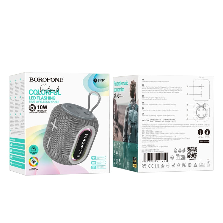 Borofone BR39 Portable Kaya Sports BT Speaker(Grey)