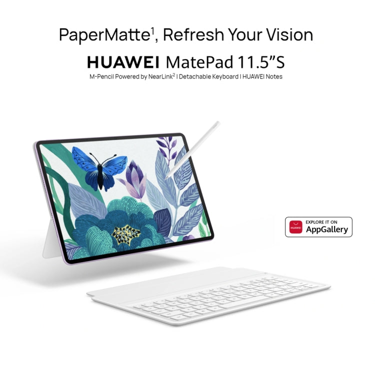 HUAWEI MatePad 11.5S WIFI Tablet PC, 8GB+256GB, HarmonyOS 4.2 Hisilicon Kirin 9000WM, Not Support Google Play(Cyan)
