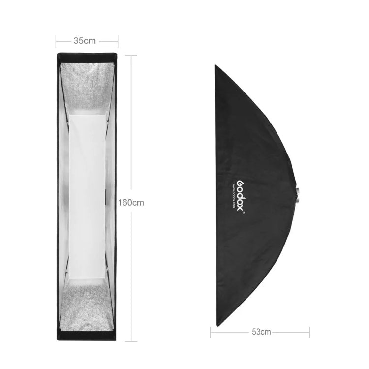 Godox SB-FW Series Bowens Mount Softbox Honeycomb Grid, Size:30 x 120cm