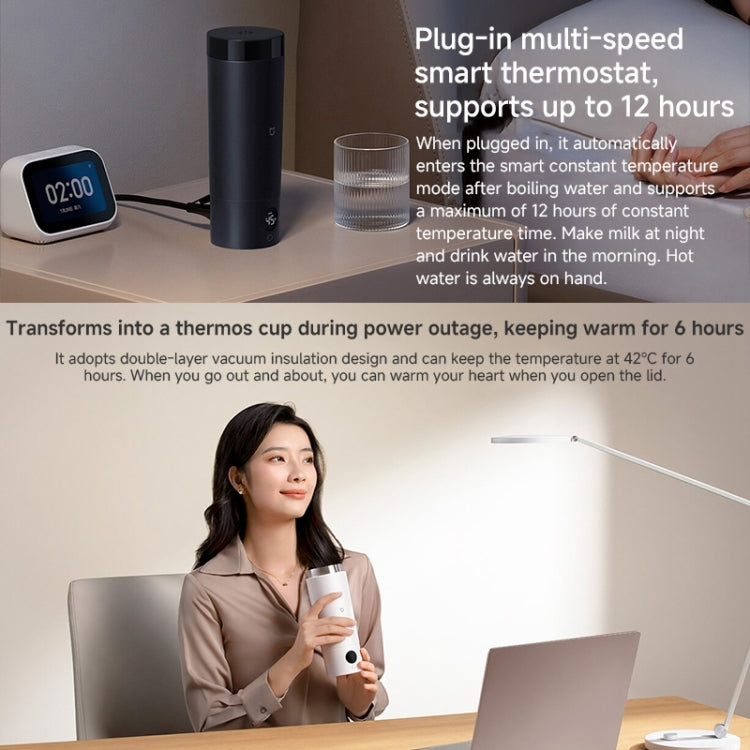 Xiaomi Mijia Smart Portable Electric Heating Cup 2, US Plug(Dark Blue)