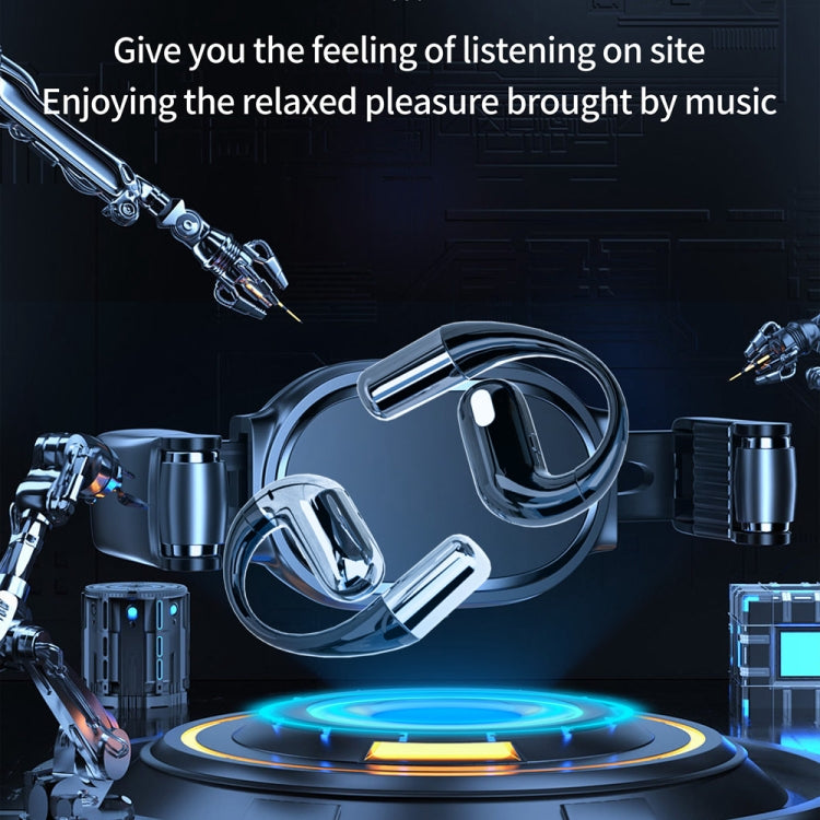 Hileo F15 TWS Touch Control IPX5 Waterproof Wireless Earphone(Black)