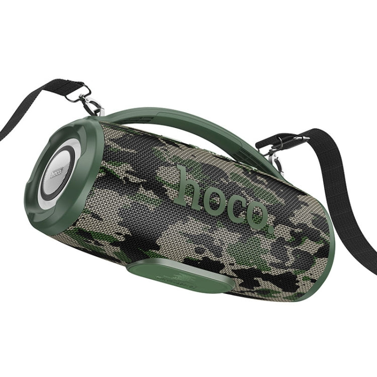 hoco HA4 Surge Outdoor Bluetooth 5.3 Speaker Support TWS / FM(Camouflage Green)
