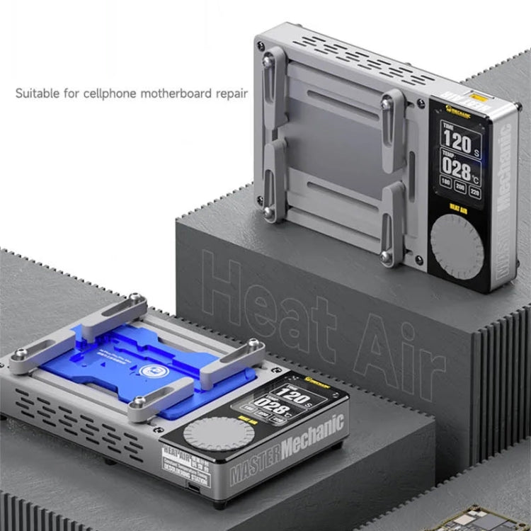 Mechanic Heat Air Intelligent Motherboard Layered Desoldering Station For iPhone X-15 Series, EU Plug