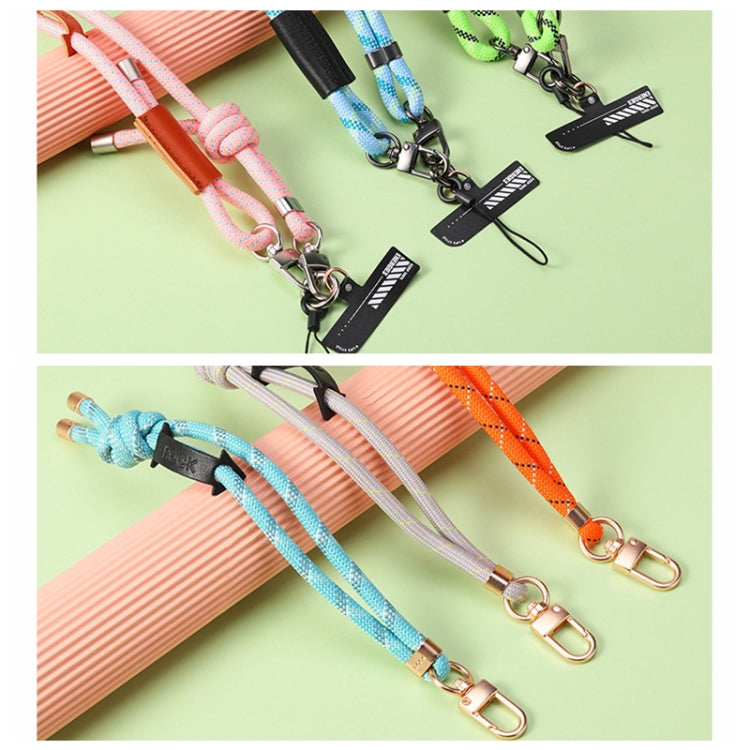 ROCK Multifunctional Luminous Phone Crossbody Lanyard Wrist Lanyard(Fluorescent Green)