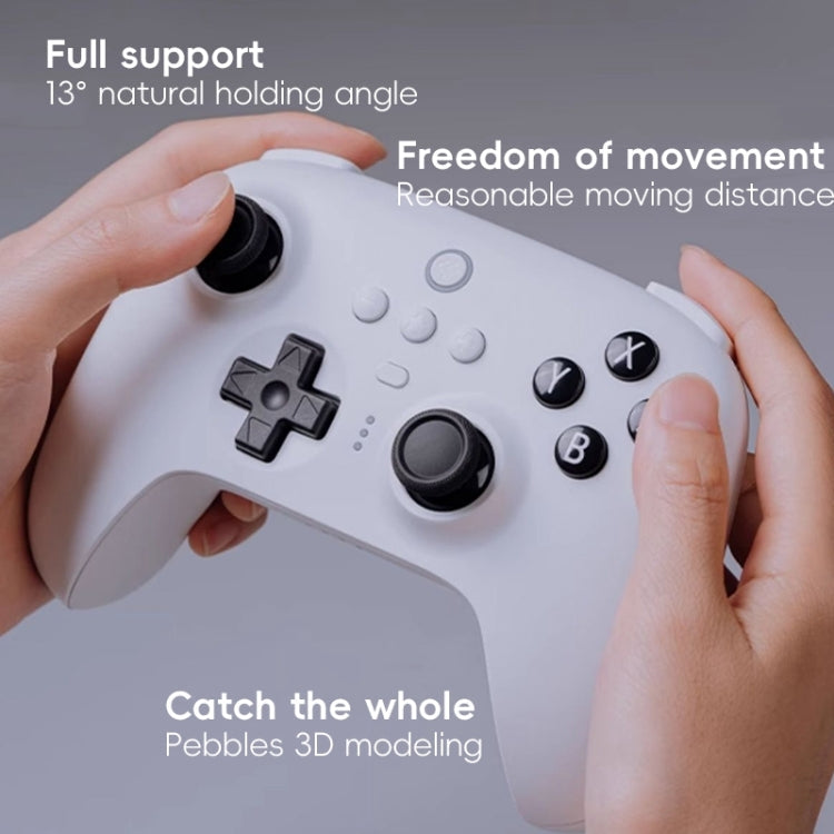 8BitDo Orion NS Version True Wireless Bluetooth Gamepad with Charging Stand(White)
