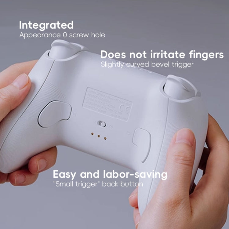 8BitDo Orion NS Version True Wireless Bluetooth Gamepad with Charging Stand(White)
