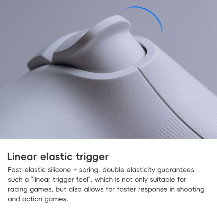 8BitDo Orion NS Version True Wireless Bluetooth Gamepad with Charging Stand(White)
