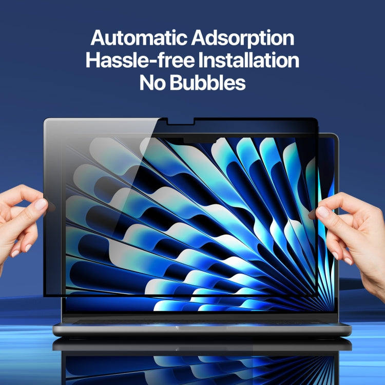 For MacBook Air 15.3 2023/2024 A2941 DUX DUCIS LCGH Laptop Privacy Tempered Glass Film