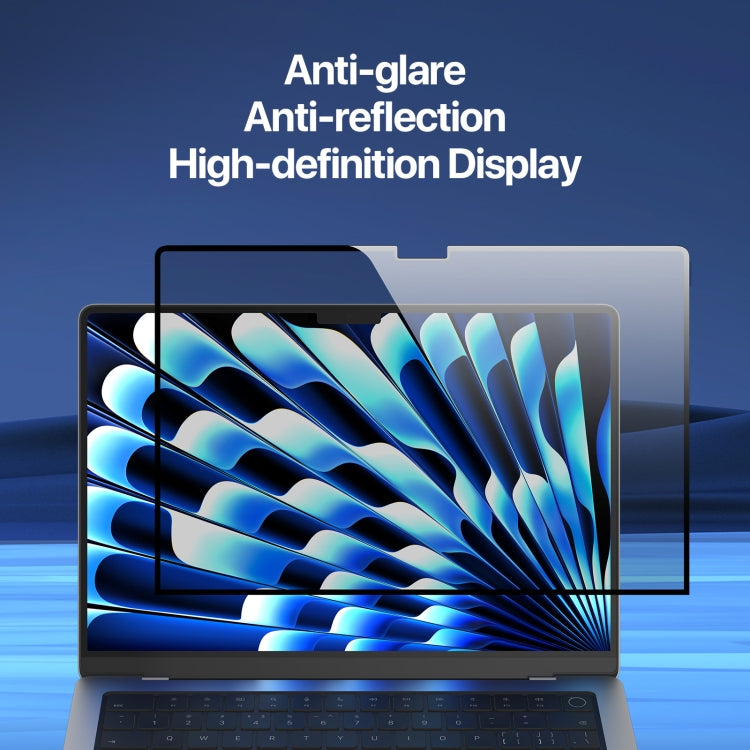 For MacBook Pro 16 2019/2021/2023 A2141 DUX DUCIS LCGH Laptop Privacy Tempered Glass Film